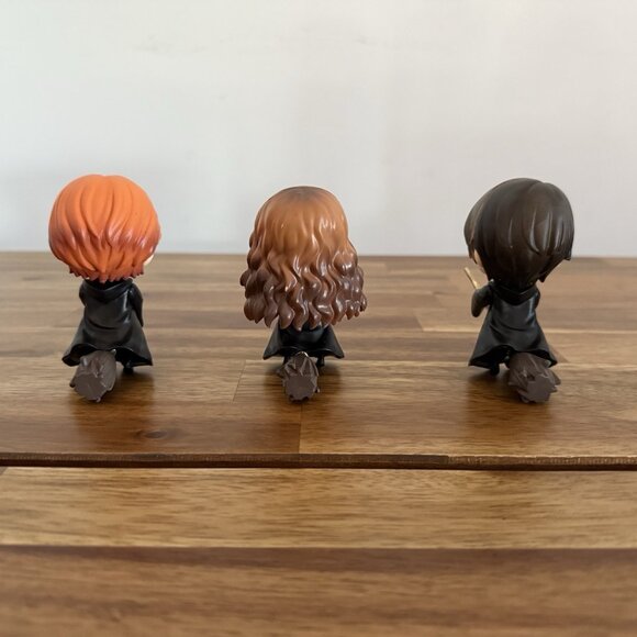 3 Hello! Good Smile Harry Potter Hermione Granger Ron Weasley Vinyl Figurines - Picture 6 of 14